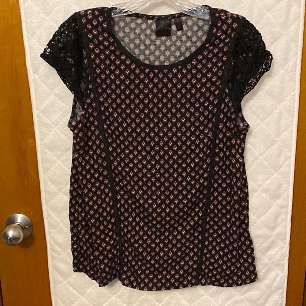 Dress shirt with lace sleeves